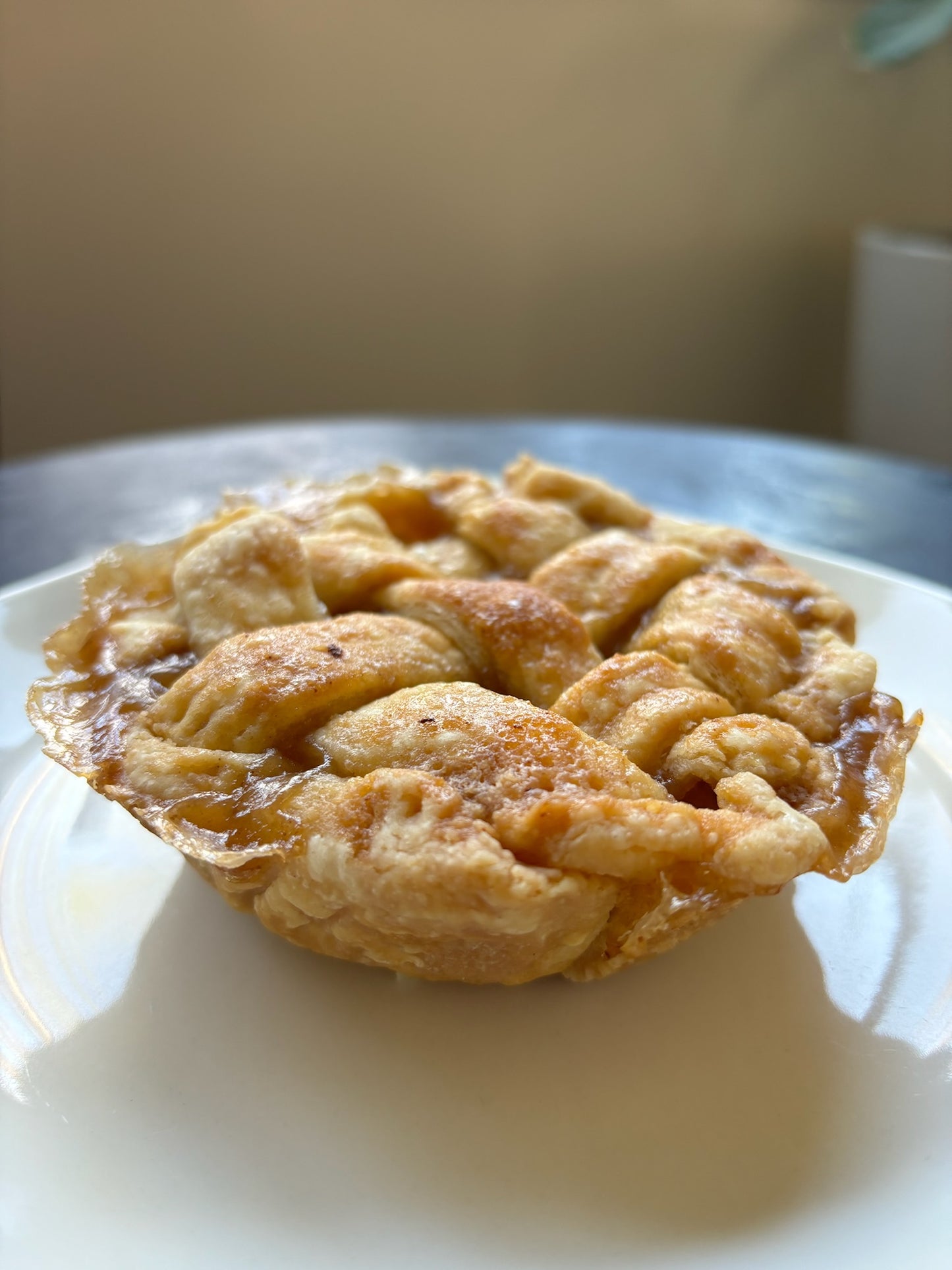 Close up to shows the quality craft put into every Jess Pies.