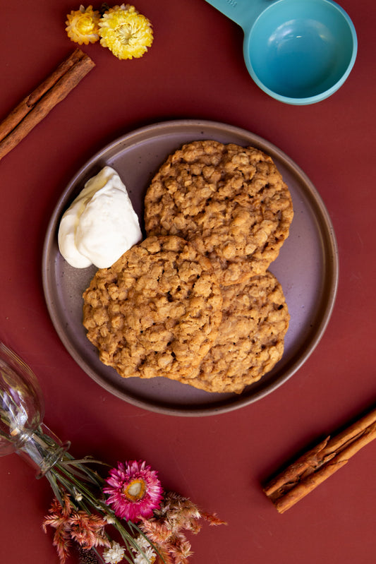 Jess GingerSnap Oatmeal Cookies